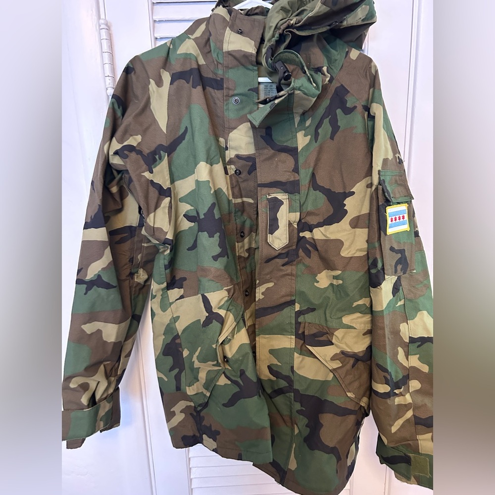 Camo all weather jacket